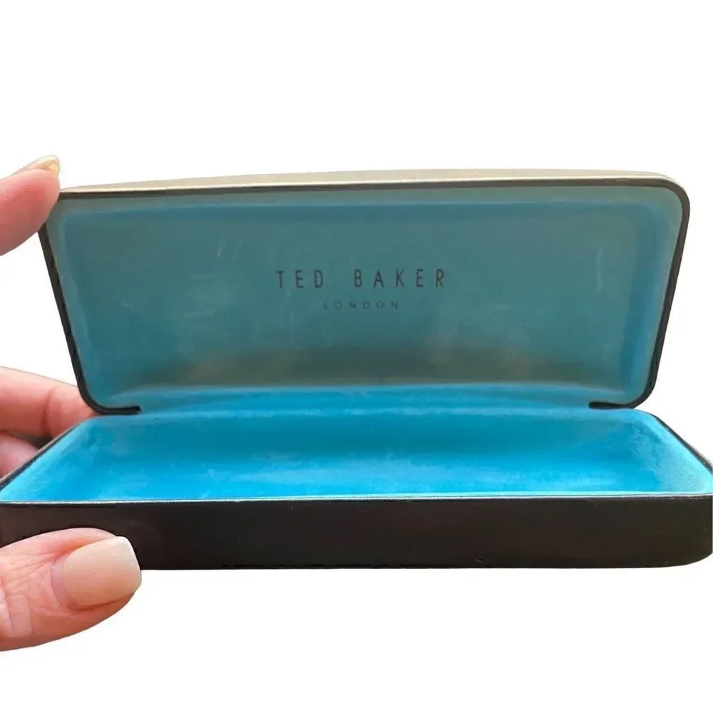 Ted Baker London Black glasses case hard case